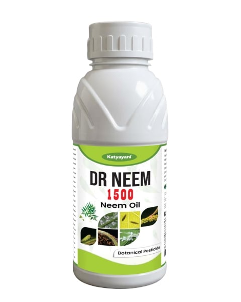 காத்யாயனி டாக்டர் நீம் ஆயில் 1500 ppm, இயற்கை தாவர பாதுகாப்பு தீர்வு, பழங்களில் பயன்படுத்தப்படுகிறது
