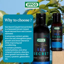 IFFCO Urban Garden Sea Secret Organic Seaweed Extract, Water Soluble Growth Promoter Liquid 4