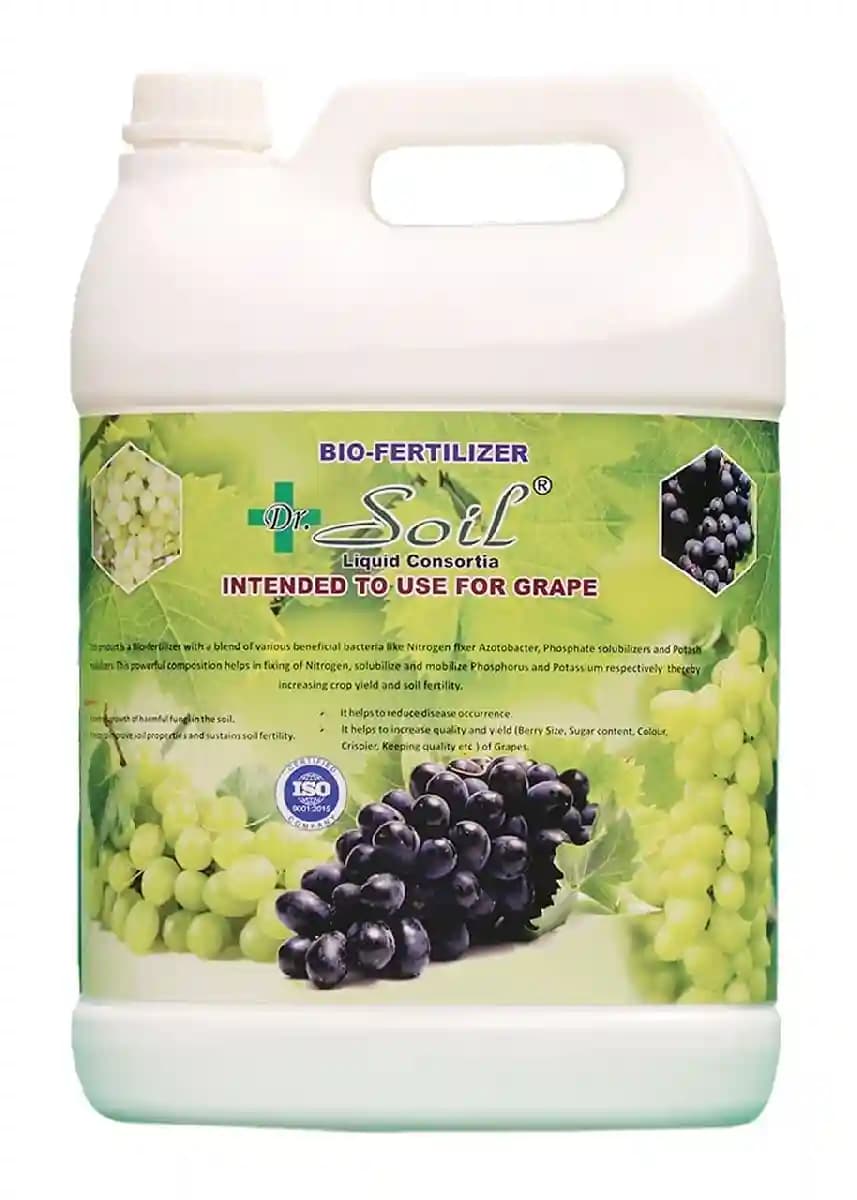 Dr.Soil Grapes Intended Use For Grape, Liquid Consortia (ISO certified) (Dr.Soil Grapes Special) an ISO certified Product - Image 1