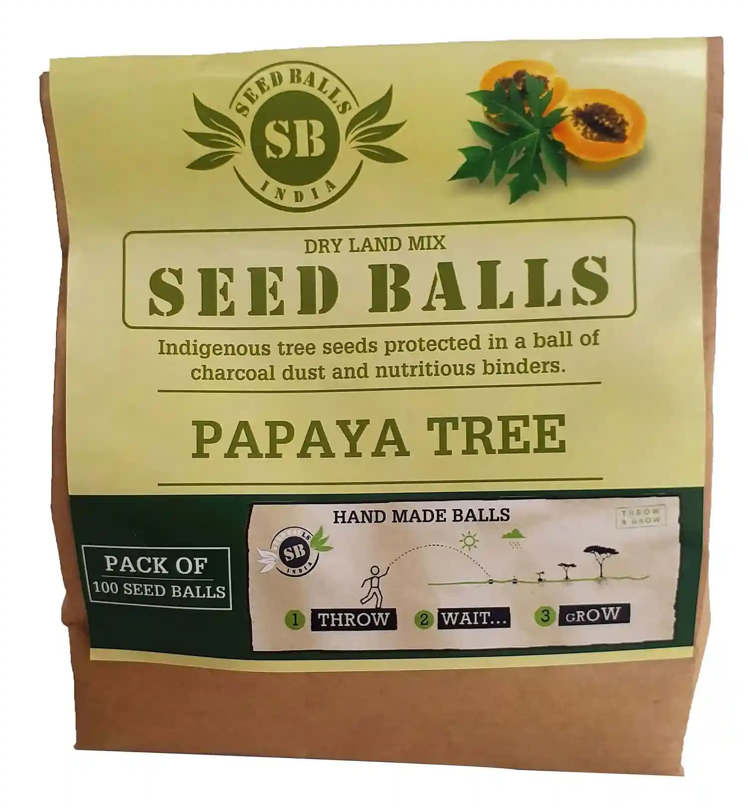 Seed Balls (Papaya Seed Balls) mixed with some nutritious binders - Image 1