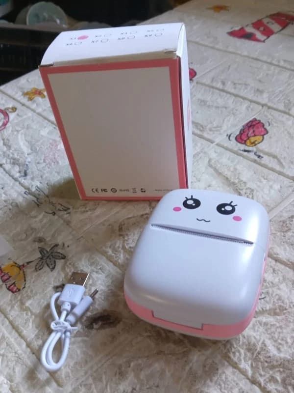 Pocket Mini Bluetooth Thermal Printer, Wireless Smart Printer For Photos (Includes 1 Roll Paper) - Image 9