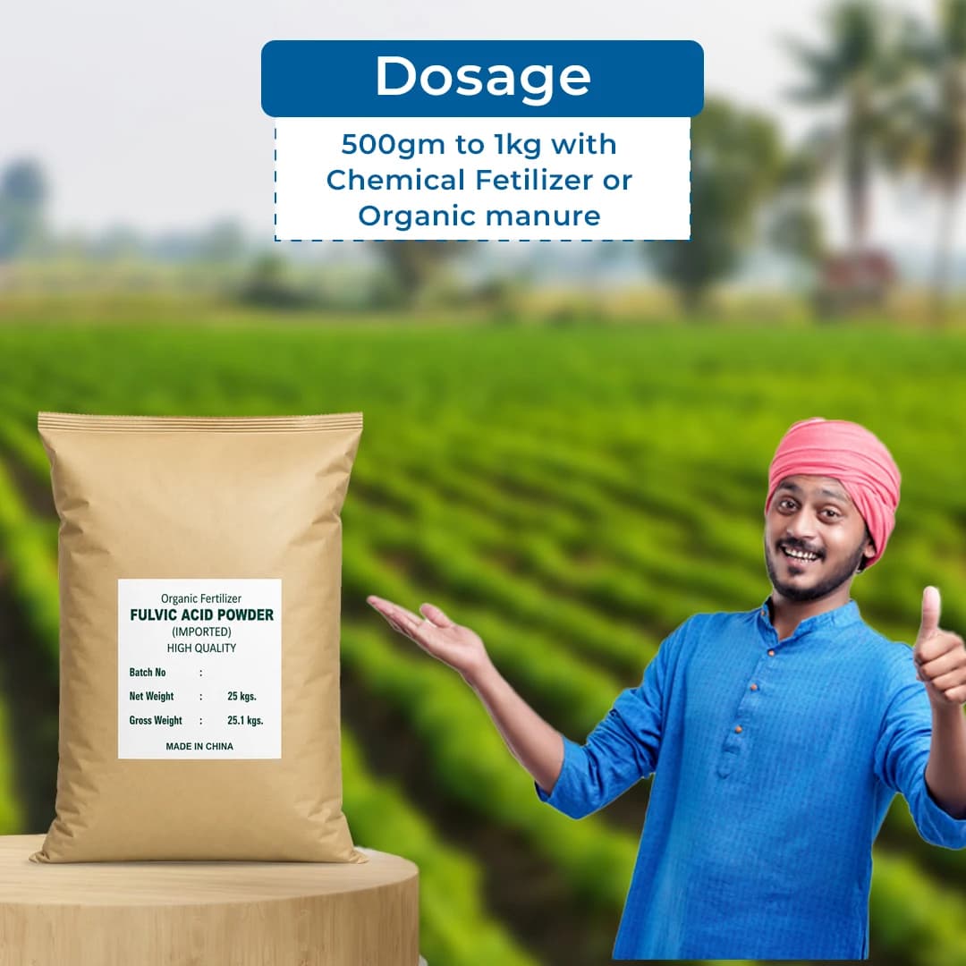 EBS Fulvic Acid Fulvic Acid 50% Organic Fertilizer, Improve Plant Root System, Increase Plant immunity and Growth Booster - Image 6