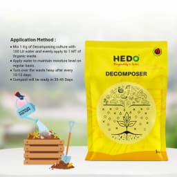 HEDO Waste Decomposer Powder, Decomposition of Agricultural, Kitchen, Garden, and Farming Waste 3