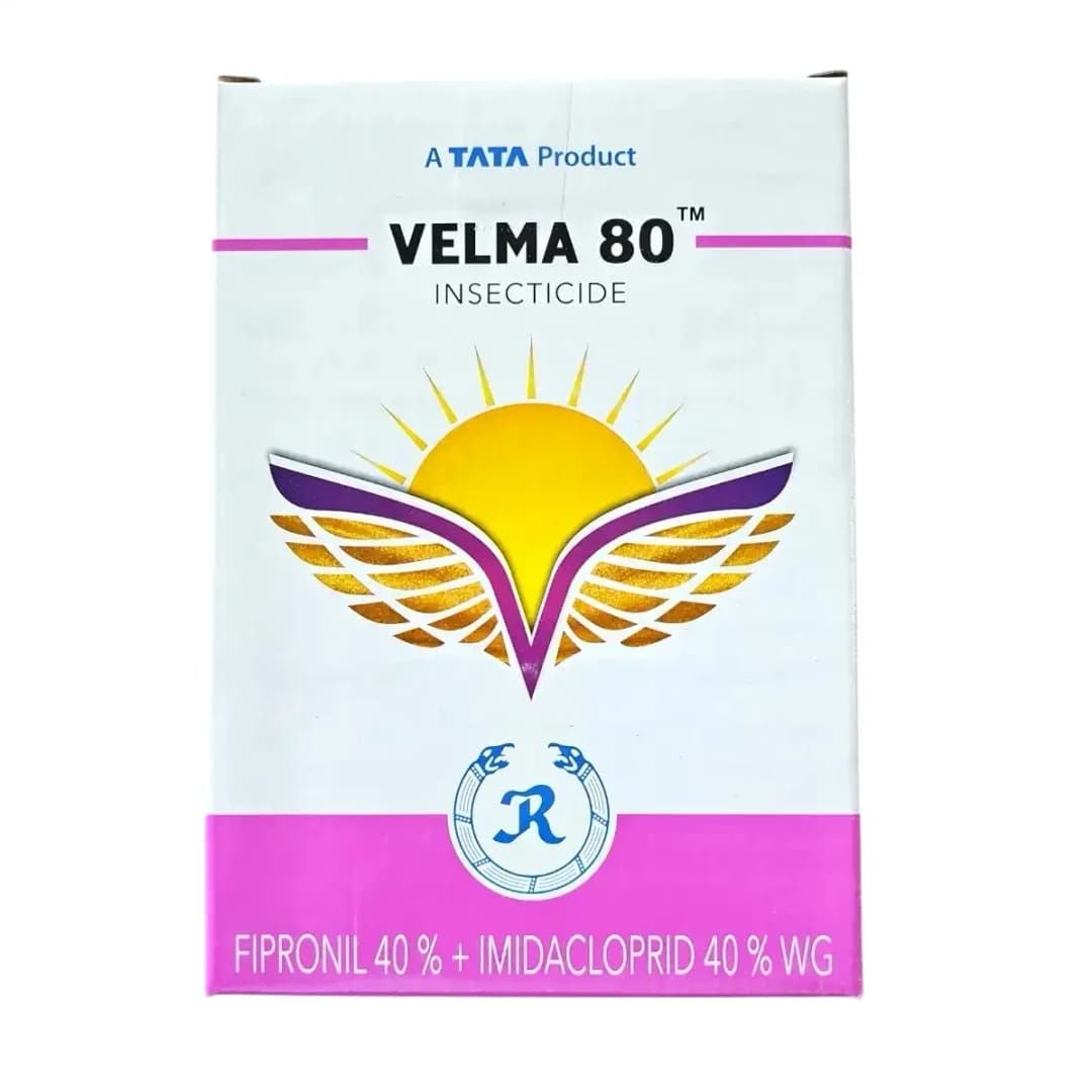 Tata Rallis Velma 80 Fipronil 40% + Imidacloprid 40% WG Insecticide, Dual Action For Broad Spectrum Pest Control - Image 2