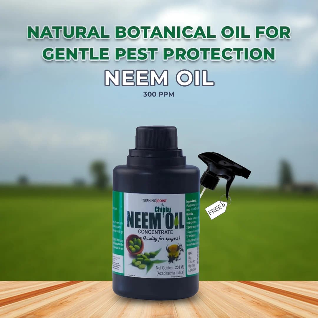 Chipku Neem Oil 300 PPM With Free Spray Gun - Image 2
