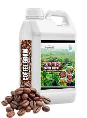 Amruth Coffee Grow Coffee Microbial Consortia CMC, Coffee Special, Enhances Vegetative Growth, Stem Size, Flower and Fruit Setting, Developing - Image 1