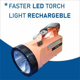 Radhe Agri Rechargeable LED Garden Torch, 8000 Lumens, Up to 1 Km Range, 10000mAh Battery, 10 Hour Backup 6