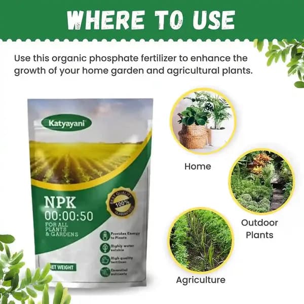 Katyayani Npk 00:00:50 Potassium Sulphate Fertilizer For Fruit Maturity Stage, Foliar Spray and Drip - Image 4