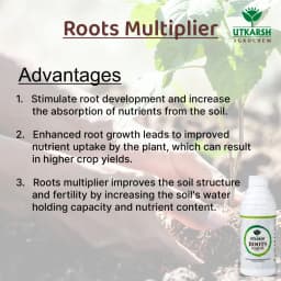 Utkarsh Roots Multiplier For Quick Growth and Development of Feeding Roots 5